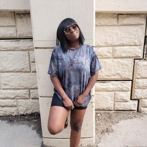 Oversized Women’s T-Shirt in Black